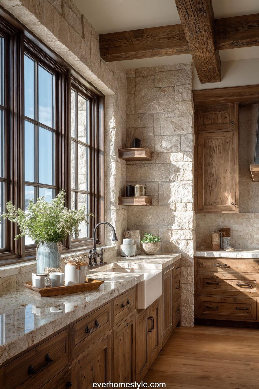 2. Stone Backsplash Charm