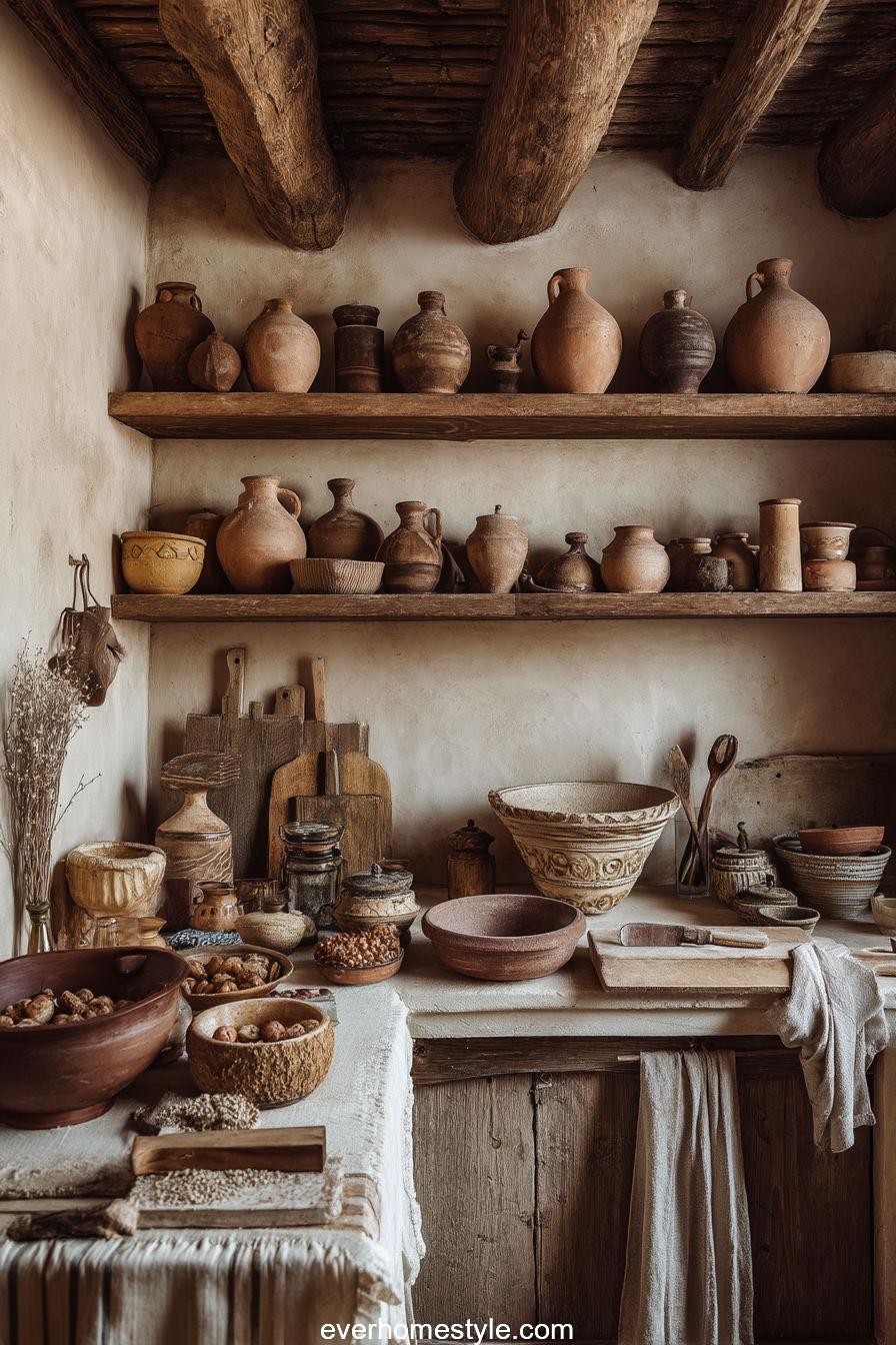 17. Earthy Decorative Touches