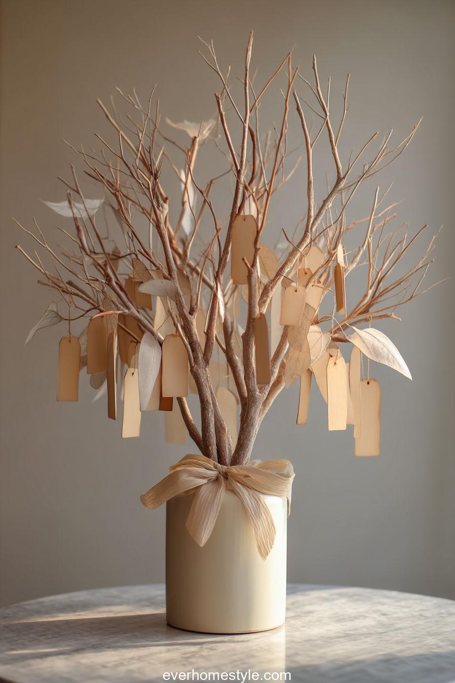 Gratitude Tree Centerpiece