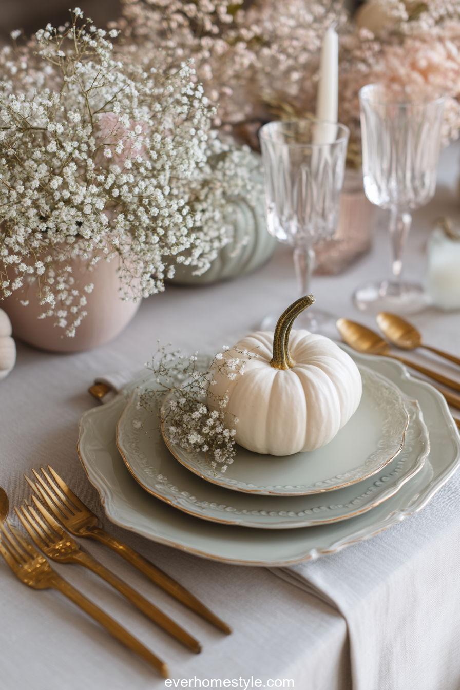 Seasonal Palette Tablescape