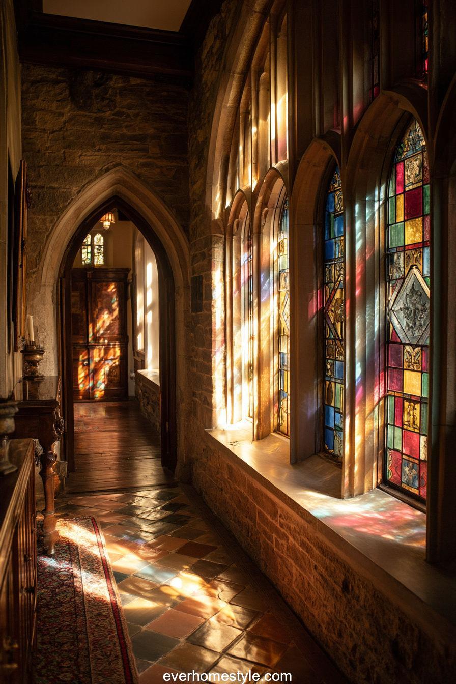7. Stained Glass Windows