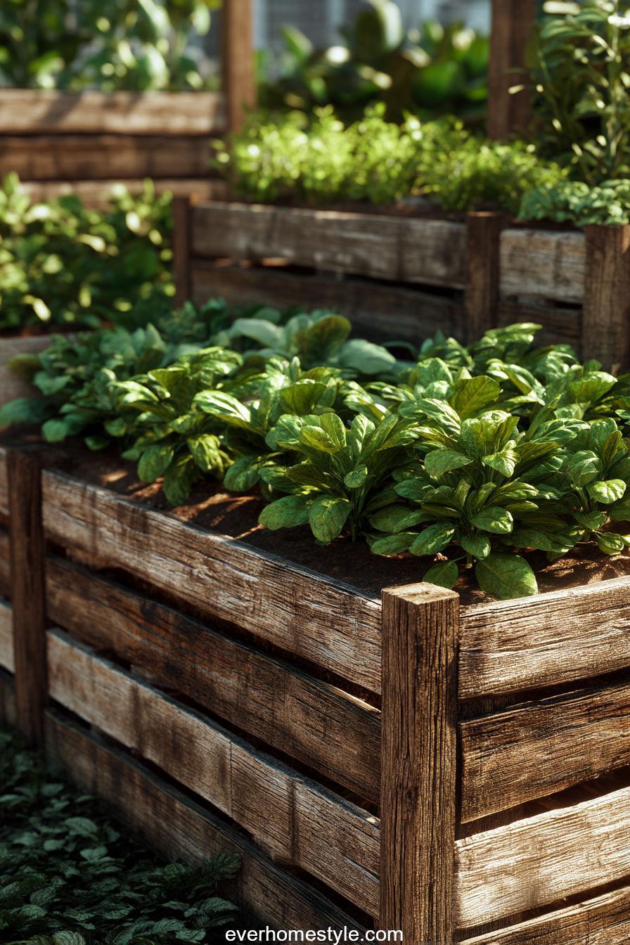 Multi-Level Vegetable Bed