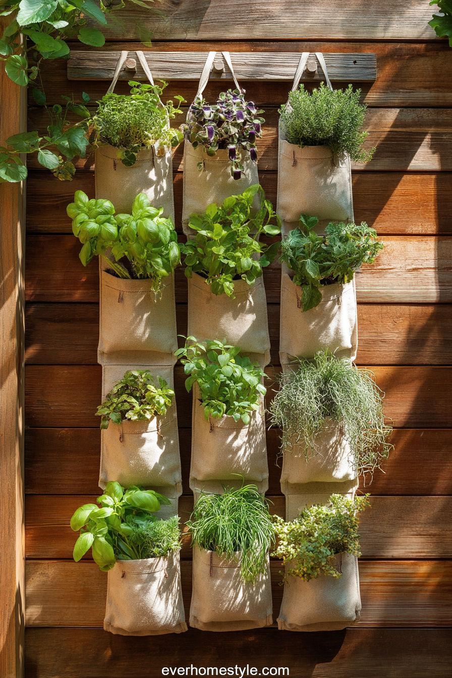 16. Vertical Shoe Organizer Garden