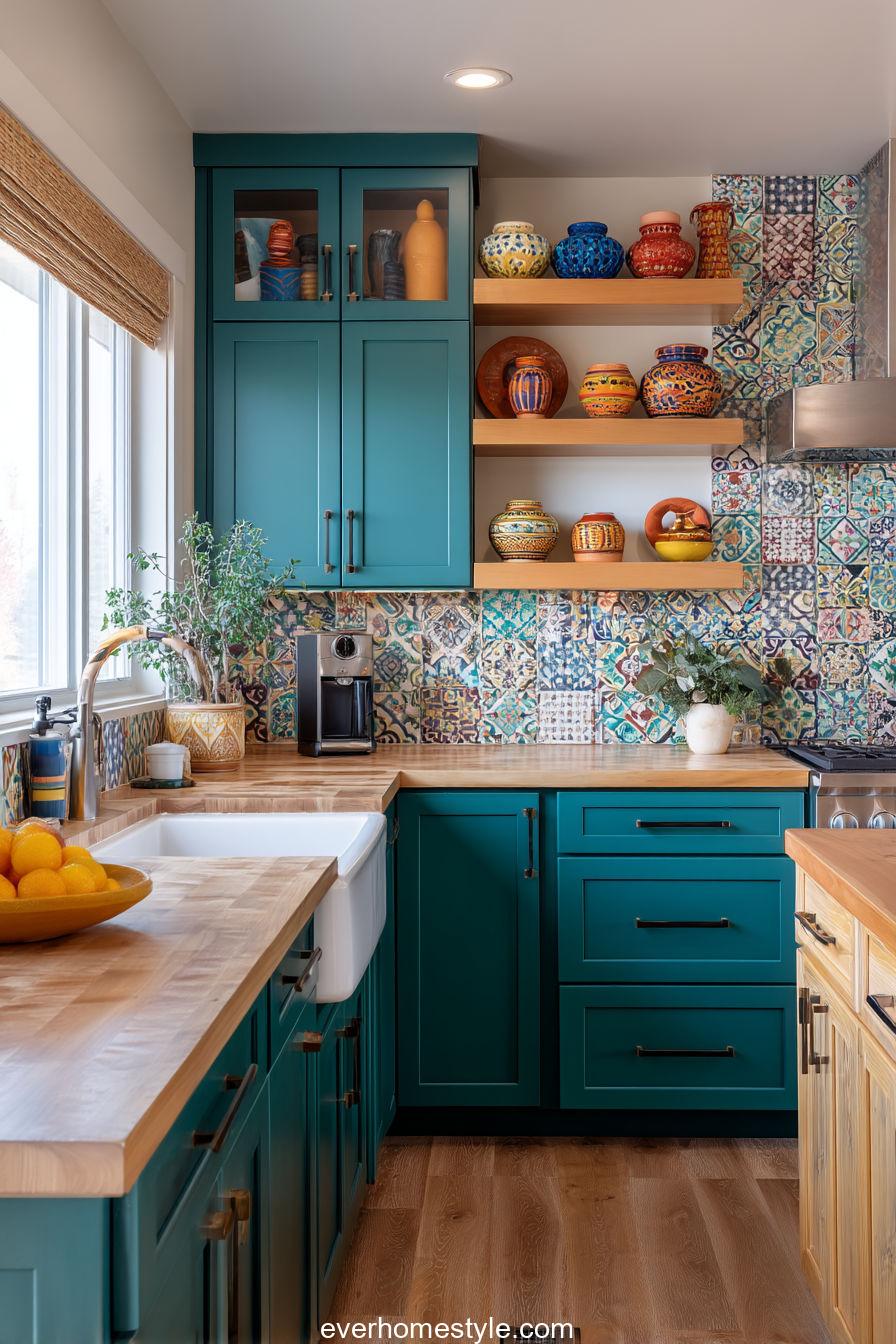 Vibrant Farmhouse Color Play