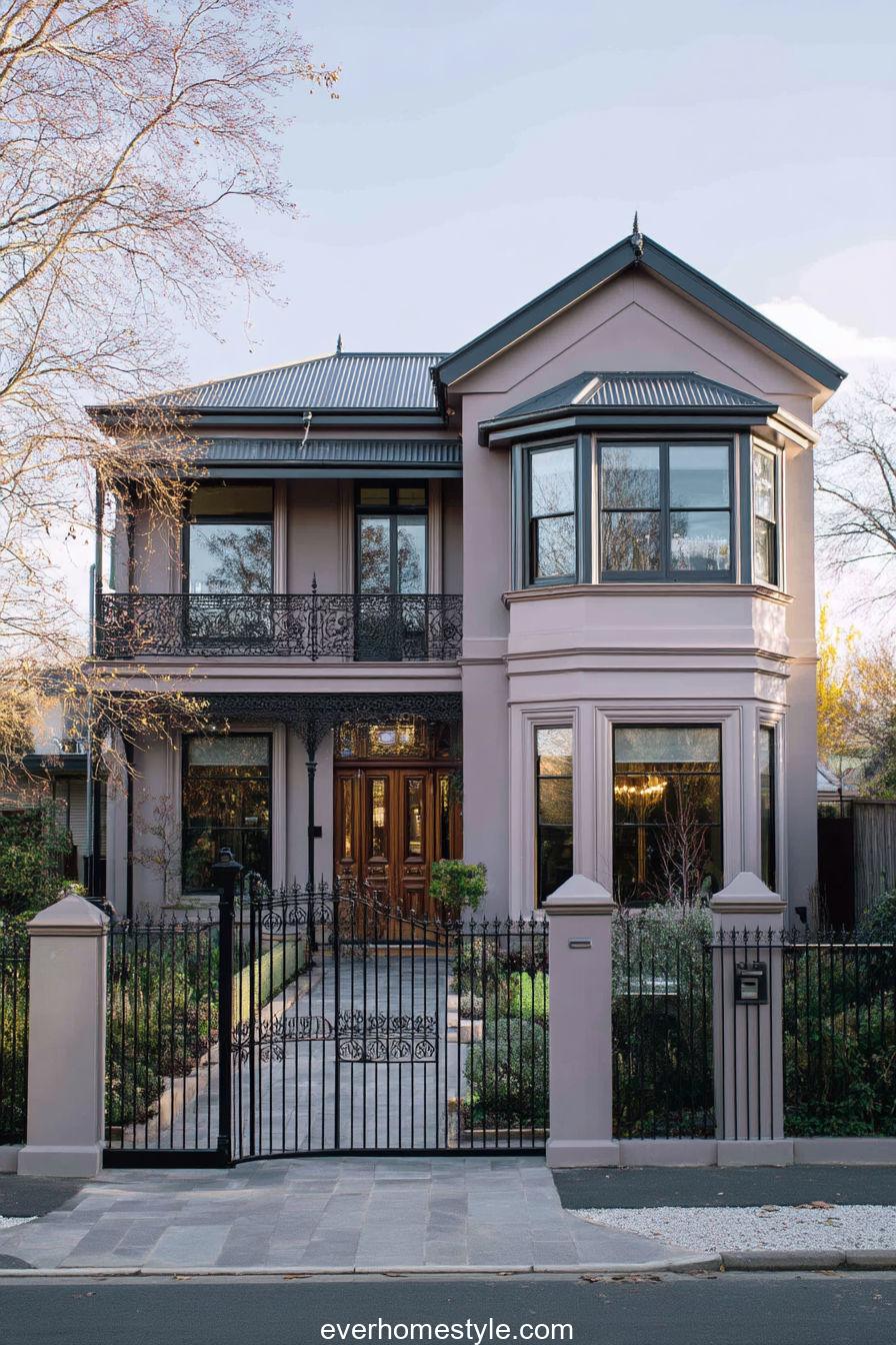 Victorian Revival with Minimalist Extensions