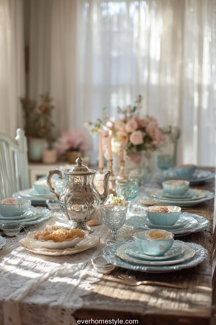 Baby Blue Vintage Charm