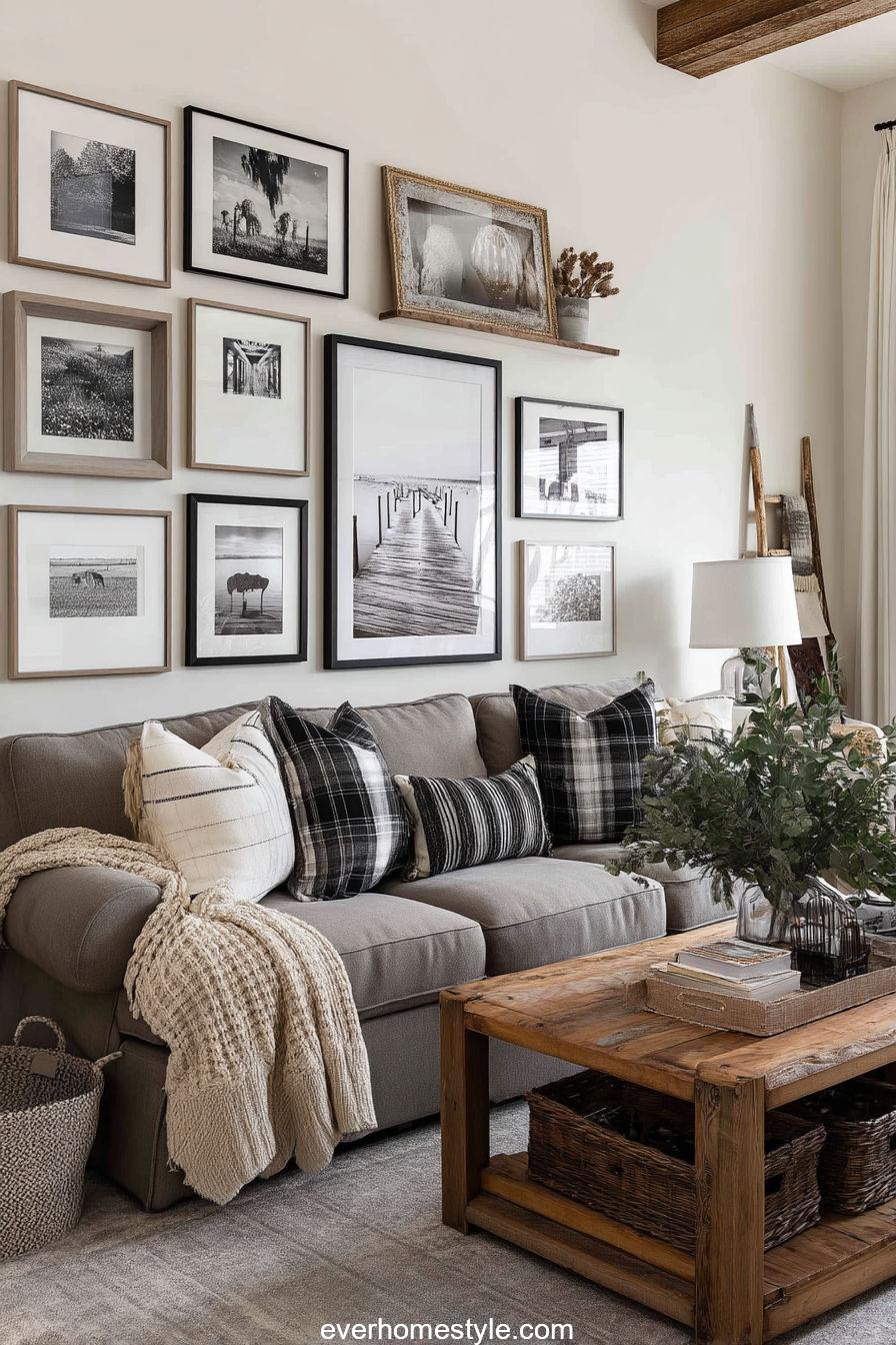 Farmhouse Gallery Wall