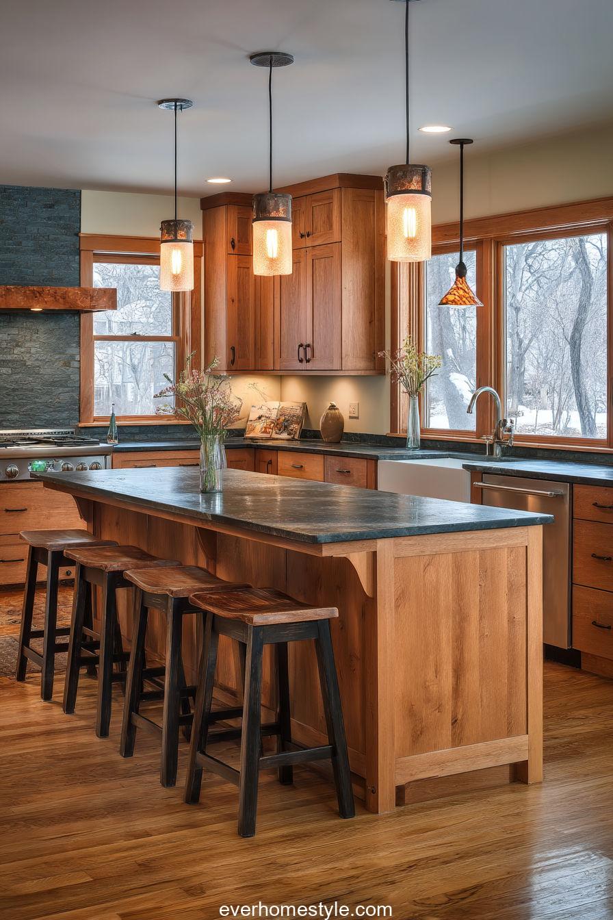 Vermont-Inspired Rustic Warmth