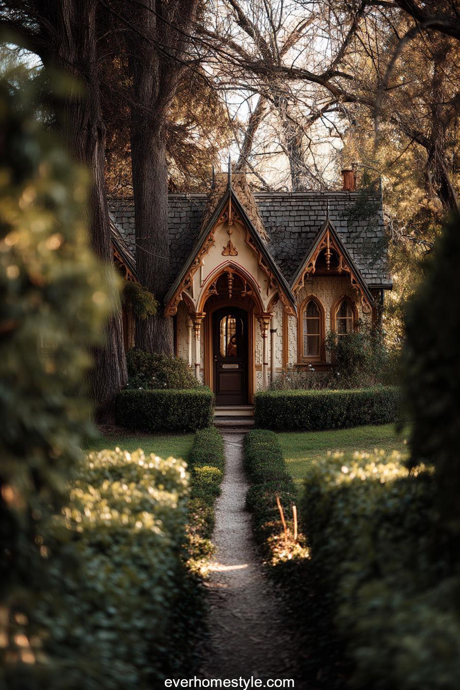 Playful Small Victorian Cottage