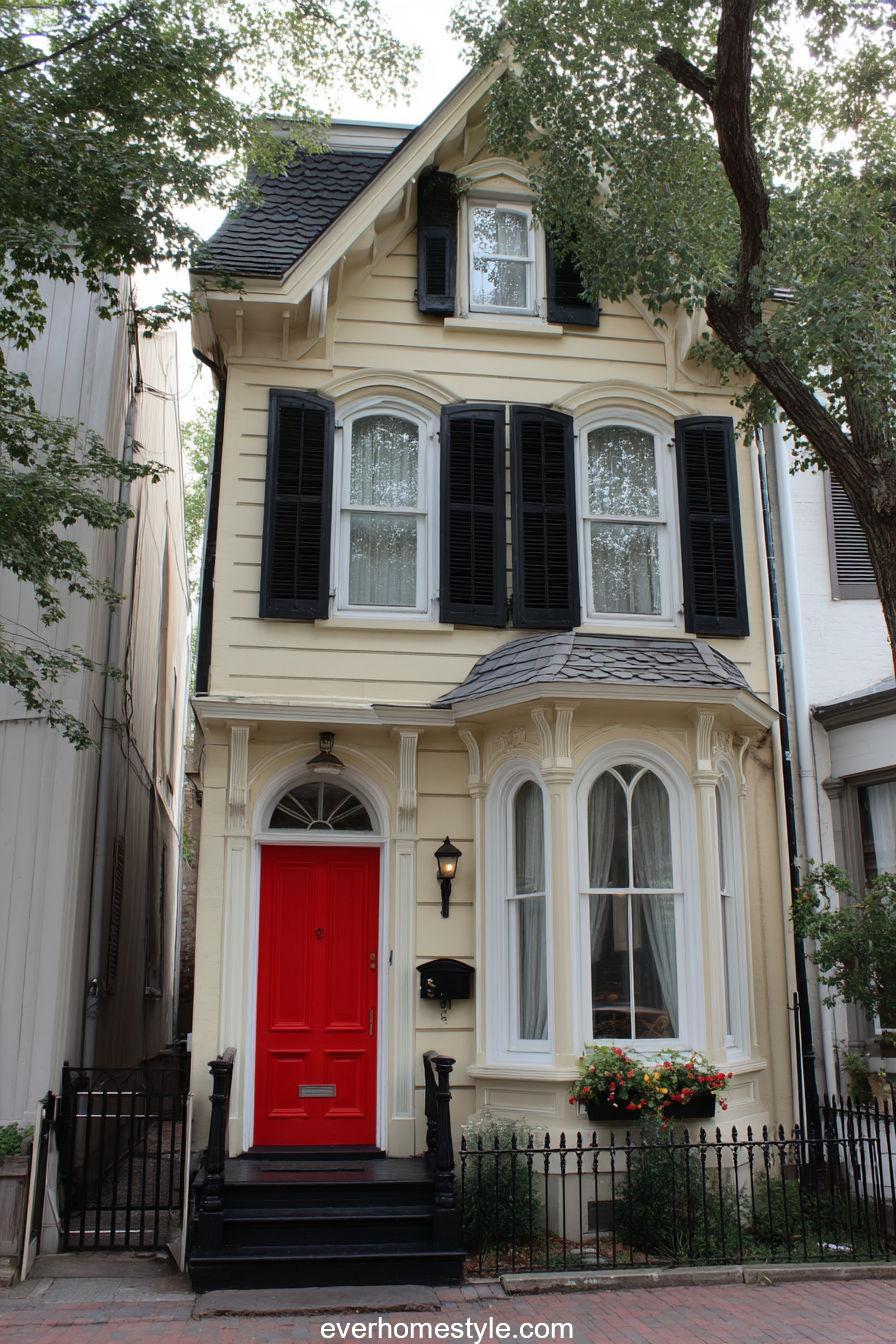 Elegant Small Victorian Rowhouse