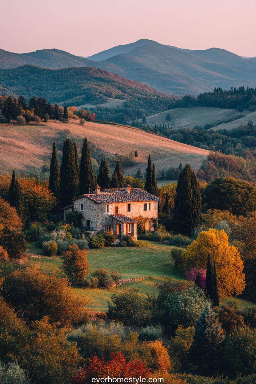 dreamy tuscan home