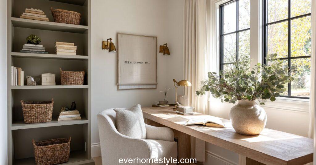 earthy cottage home decor