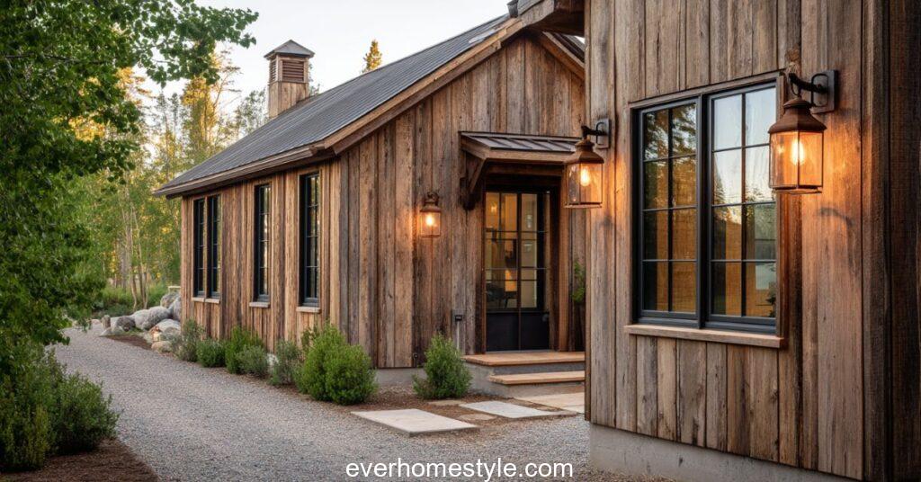 modern farmhouse exterior
