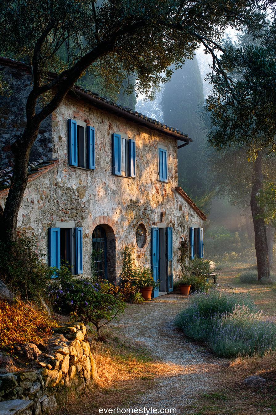 rural tuscan guest villa