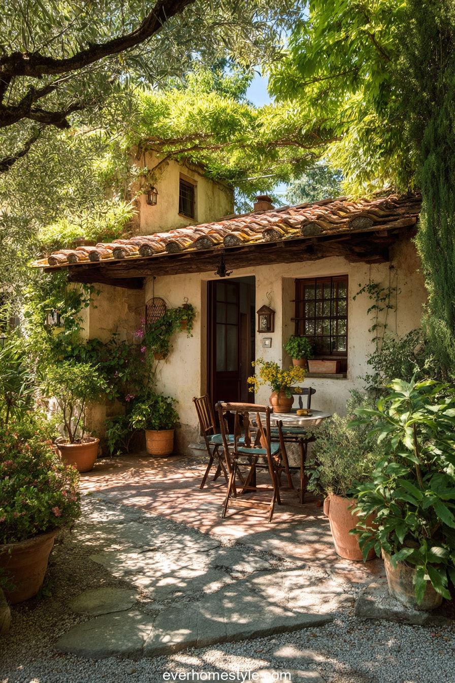 small tuscan villa