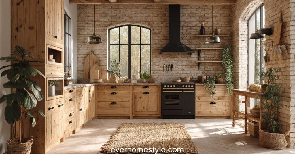 warm neutral kitchen