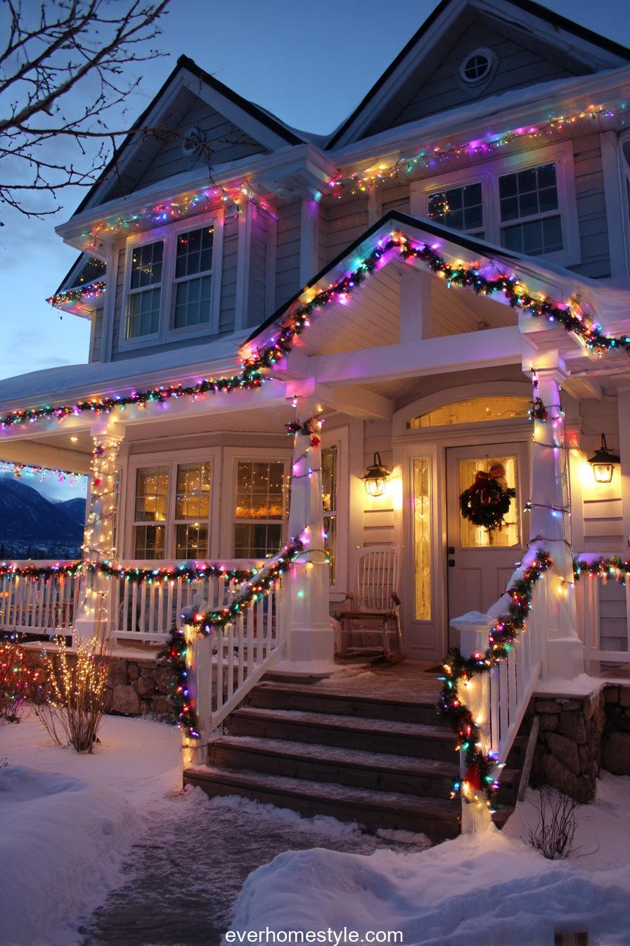 Colorful Christmas Glow