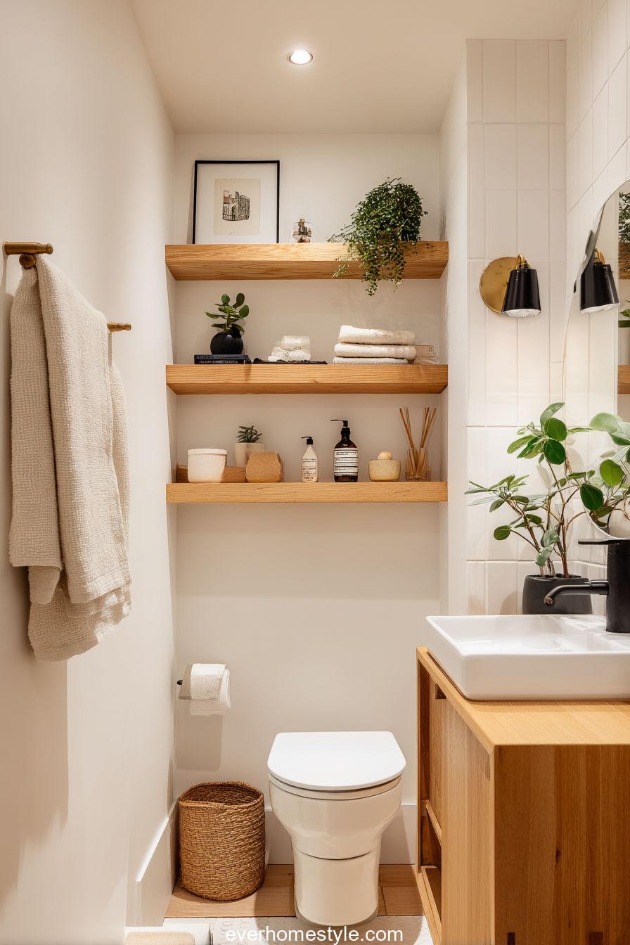 Floating Shelves Serenity