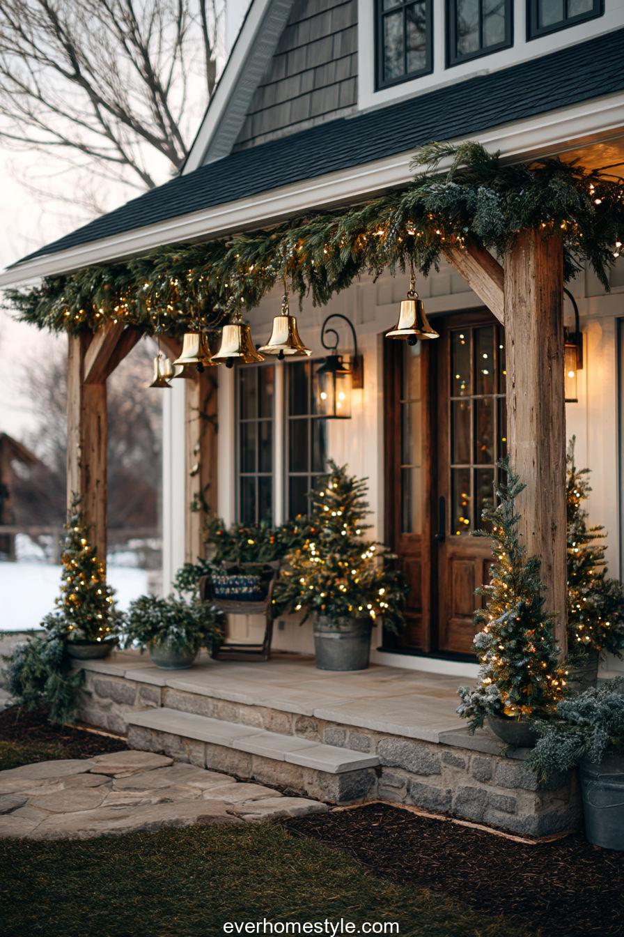 Festive Bell Cluster Porch