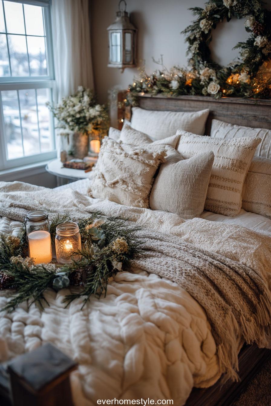 DIY-Themed Christmas Bedroom