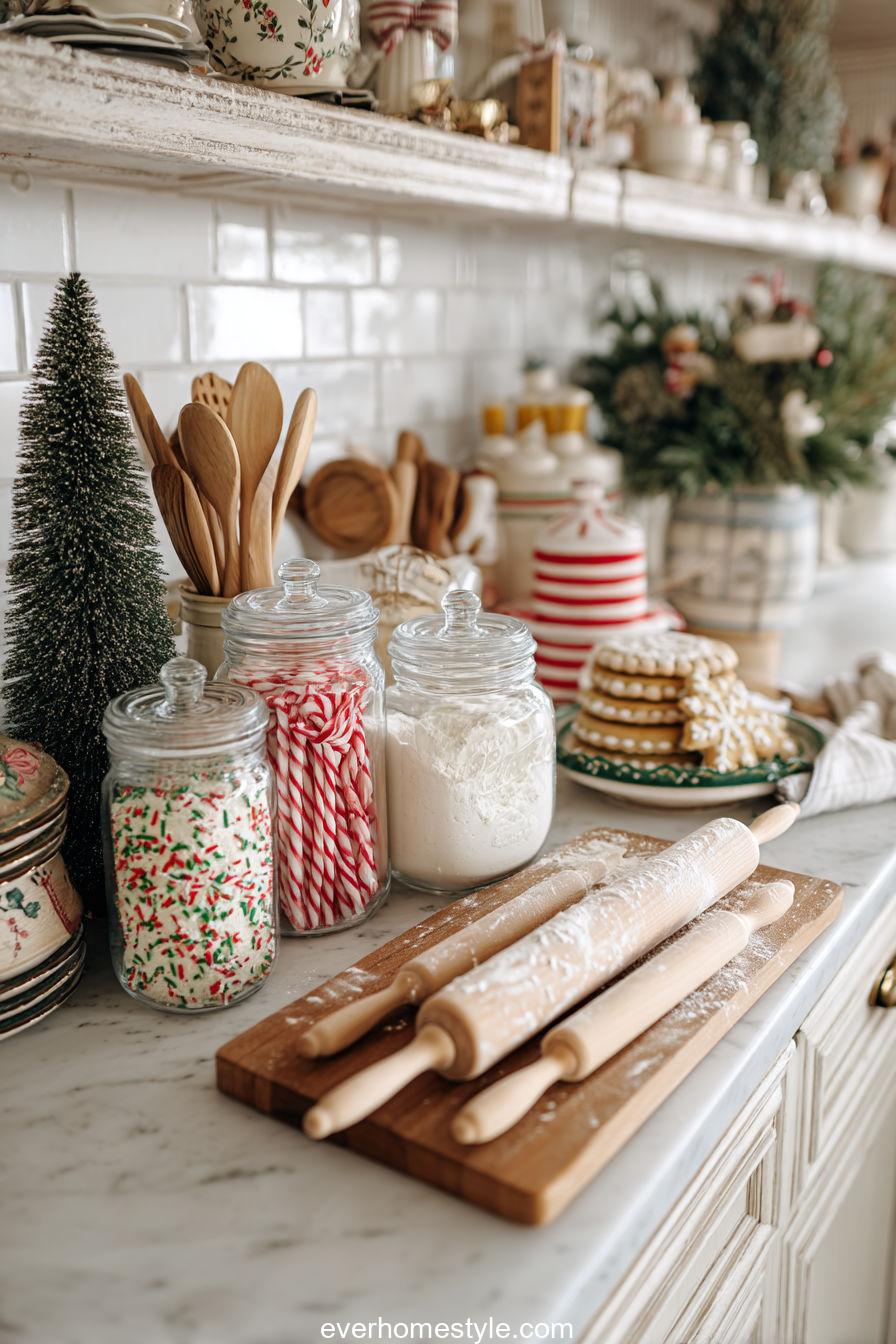 Holiday Baking Corner Kitchen