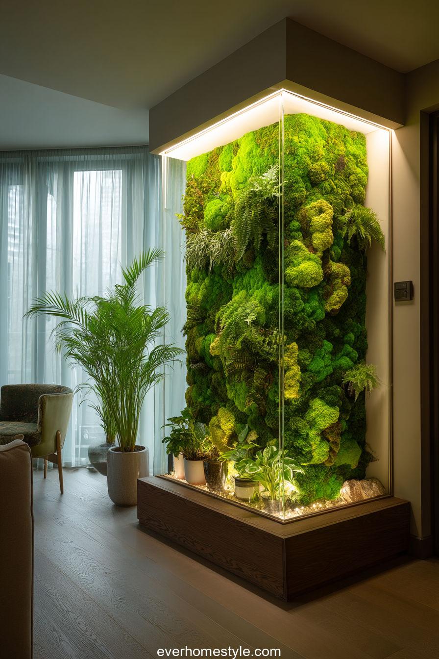 Indoor Green Wall Installation
