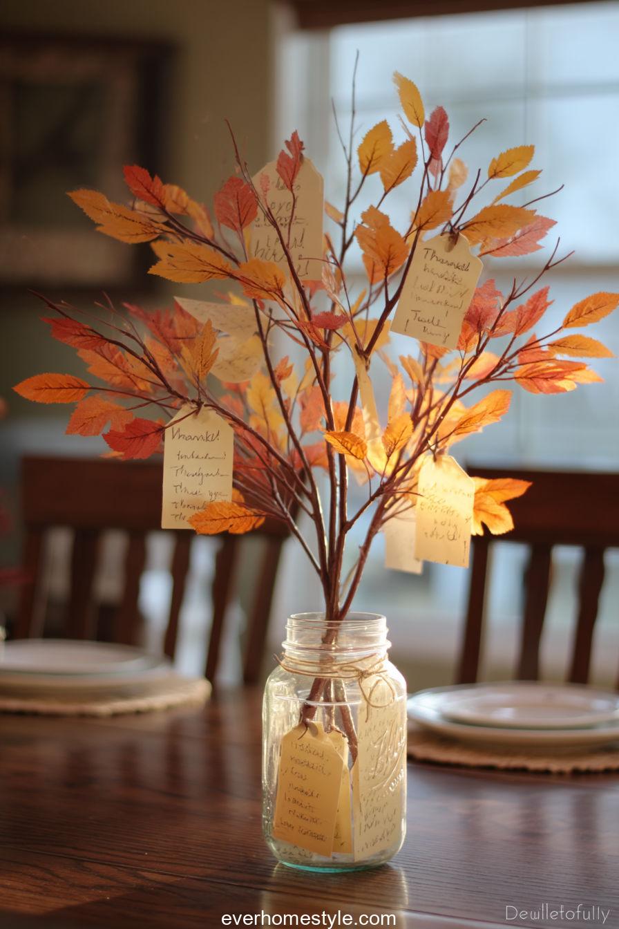 6. DIY Thankful Tree of Gratitude