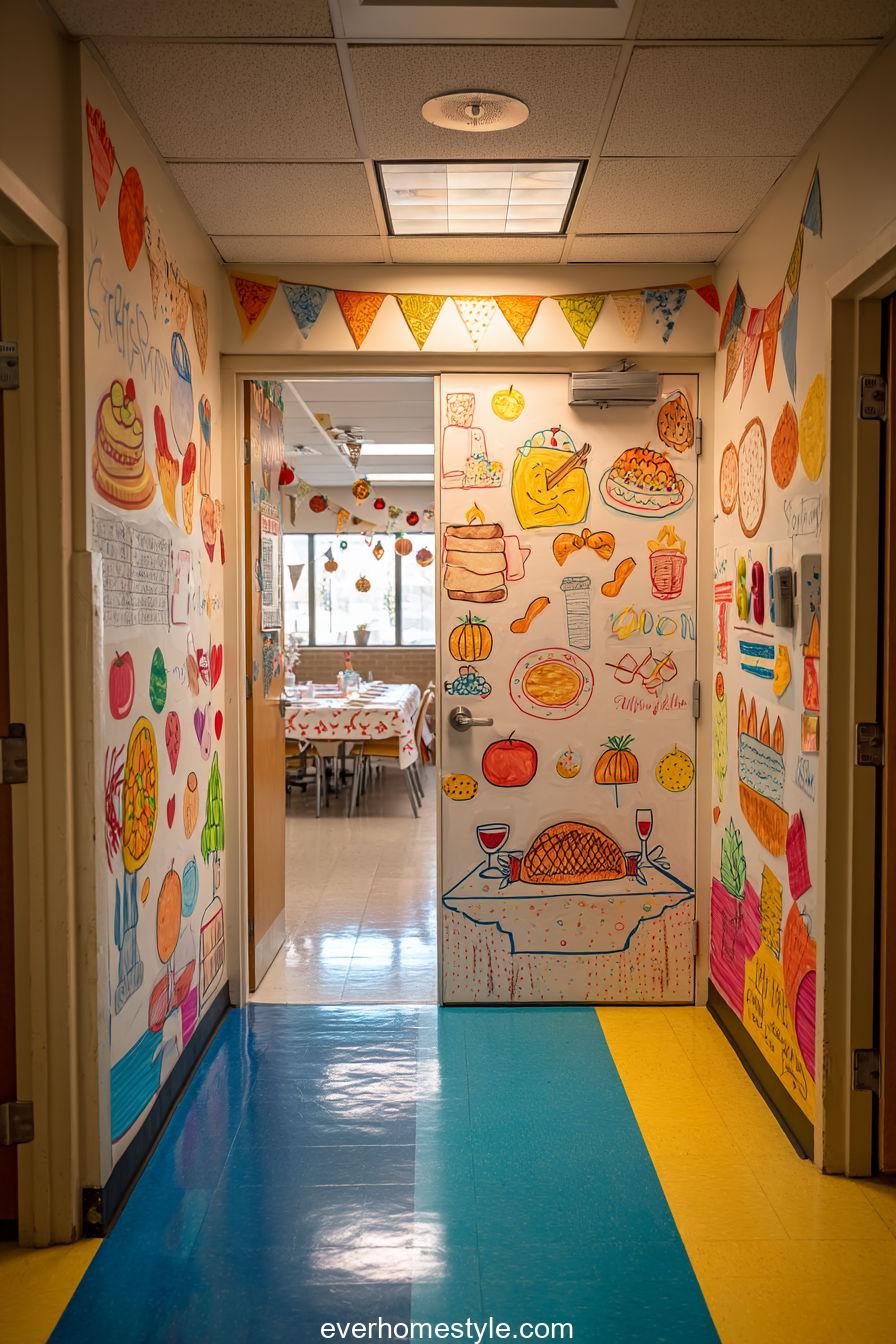 Classroom Feast Door