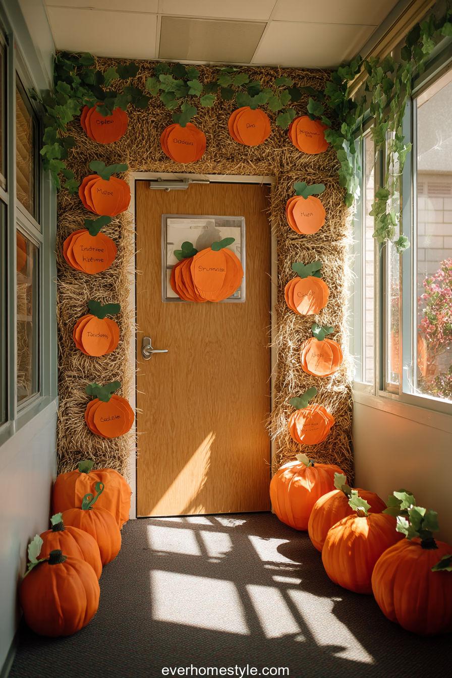 Pumpkin Patch Door