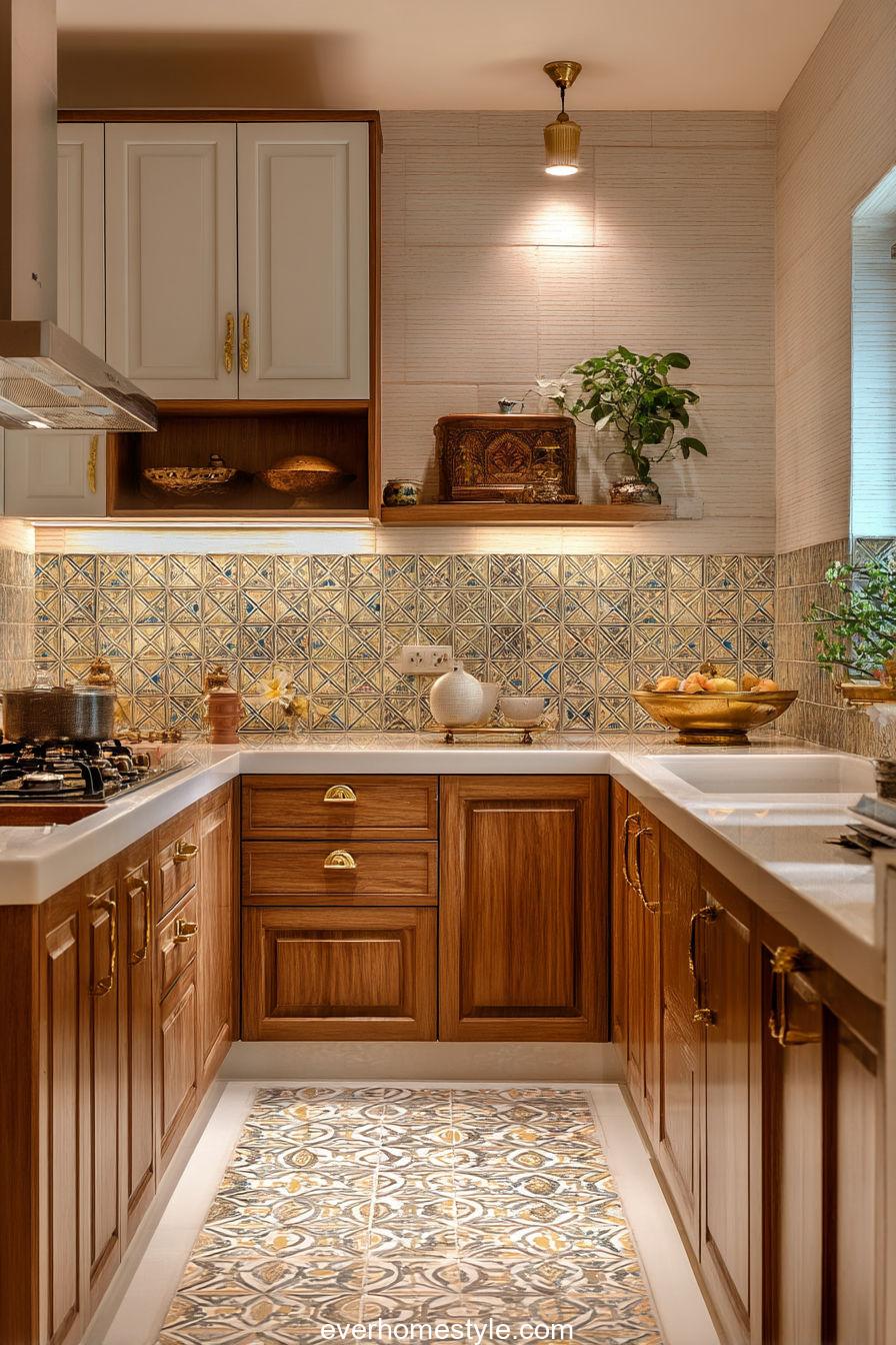 Traditional Indian Kitchen