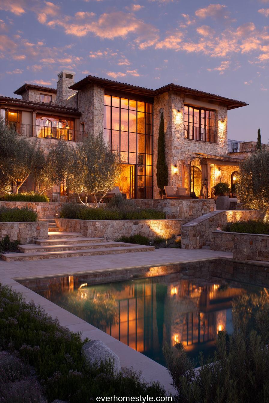 8. Evening Ember Villa