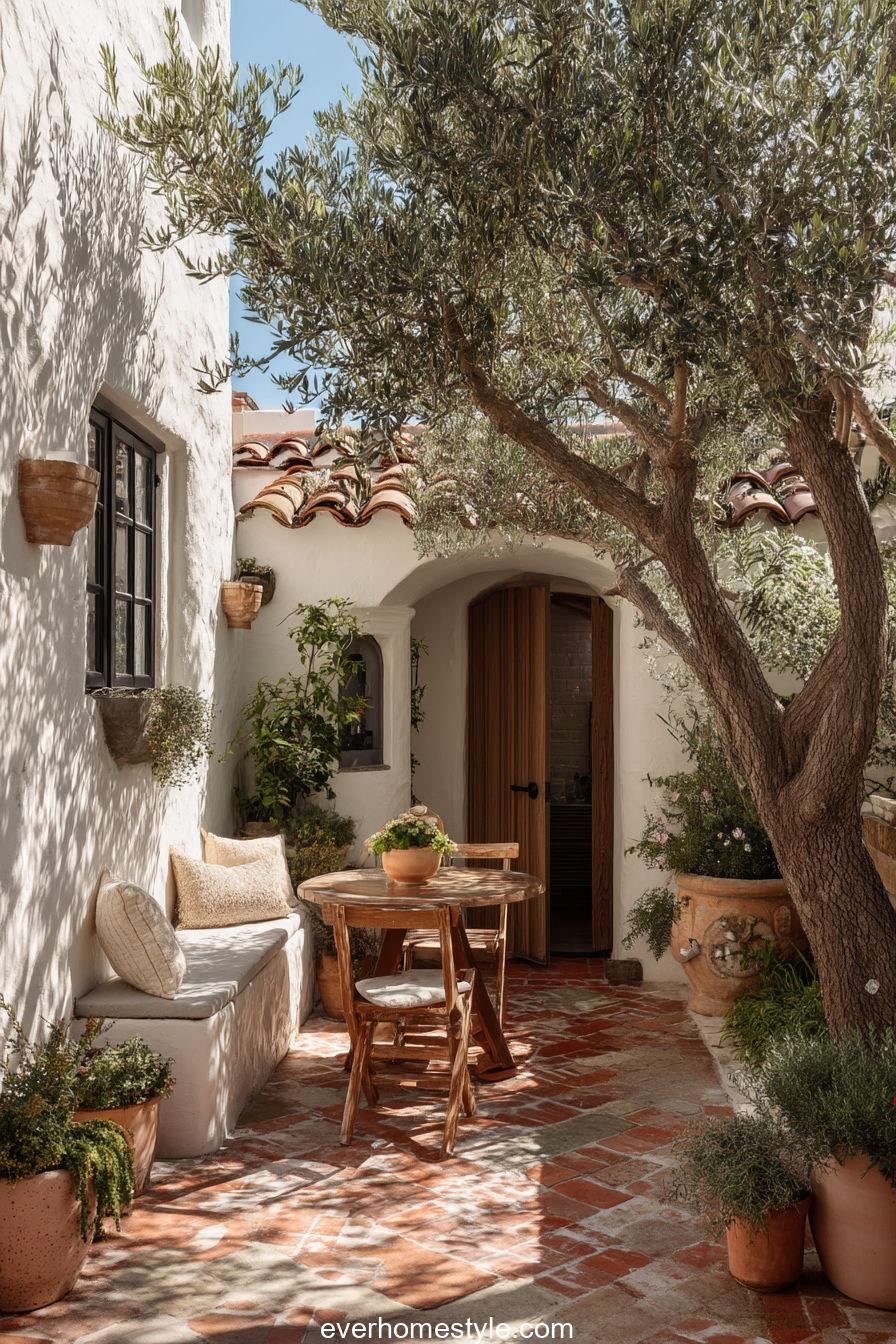 Mediterranean Courtyard Escape