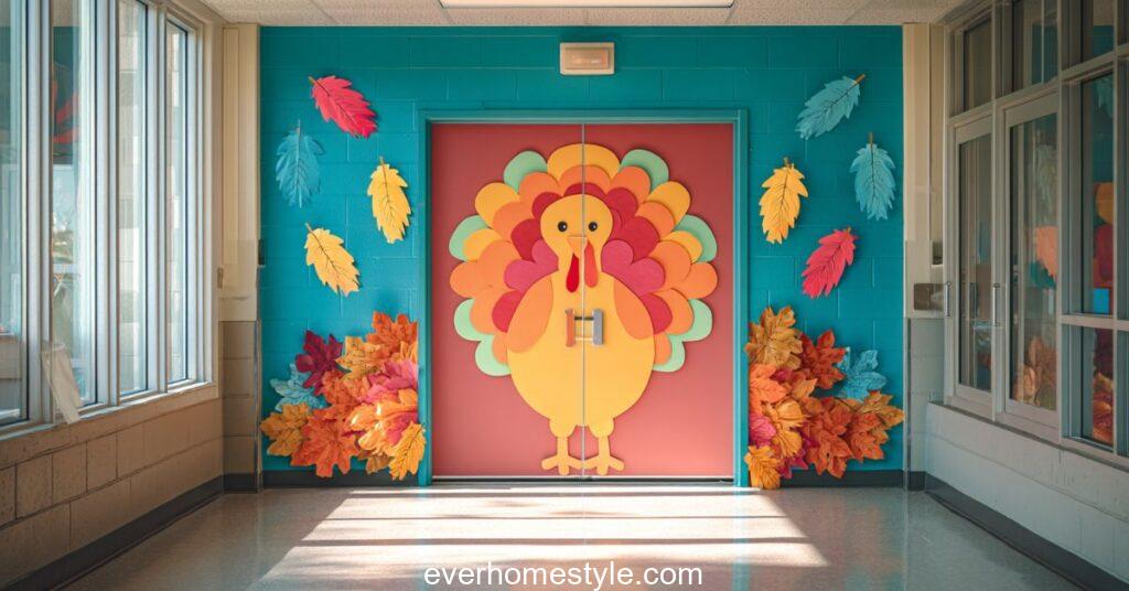 Thanksgiving Door Decorations Classroom
