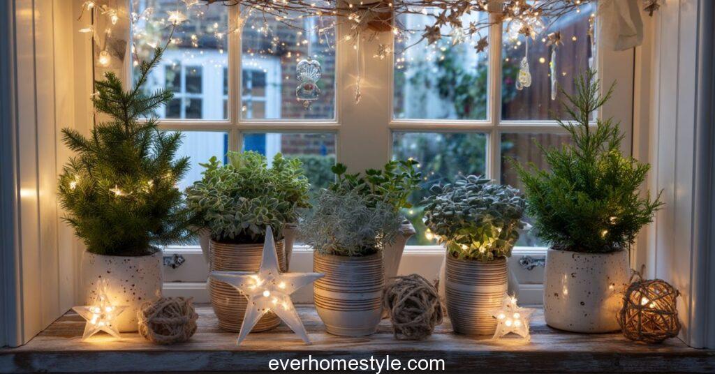 Window Christmas Decor Ideas