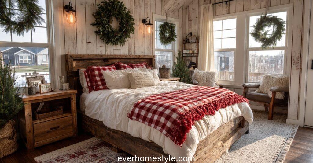 christmas decor ideas bedroom