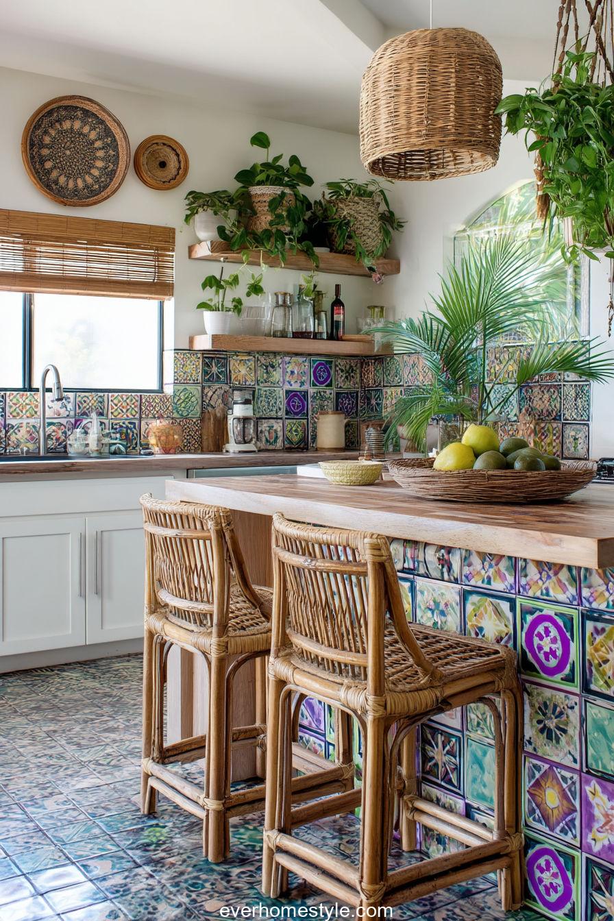 Bohemian Eclectic Kitchen