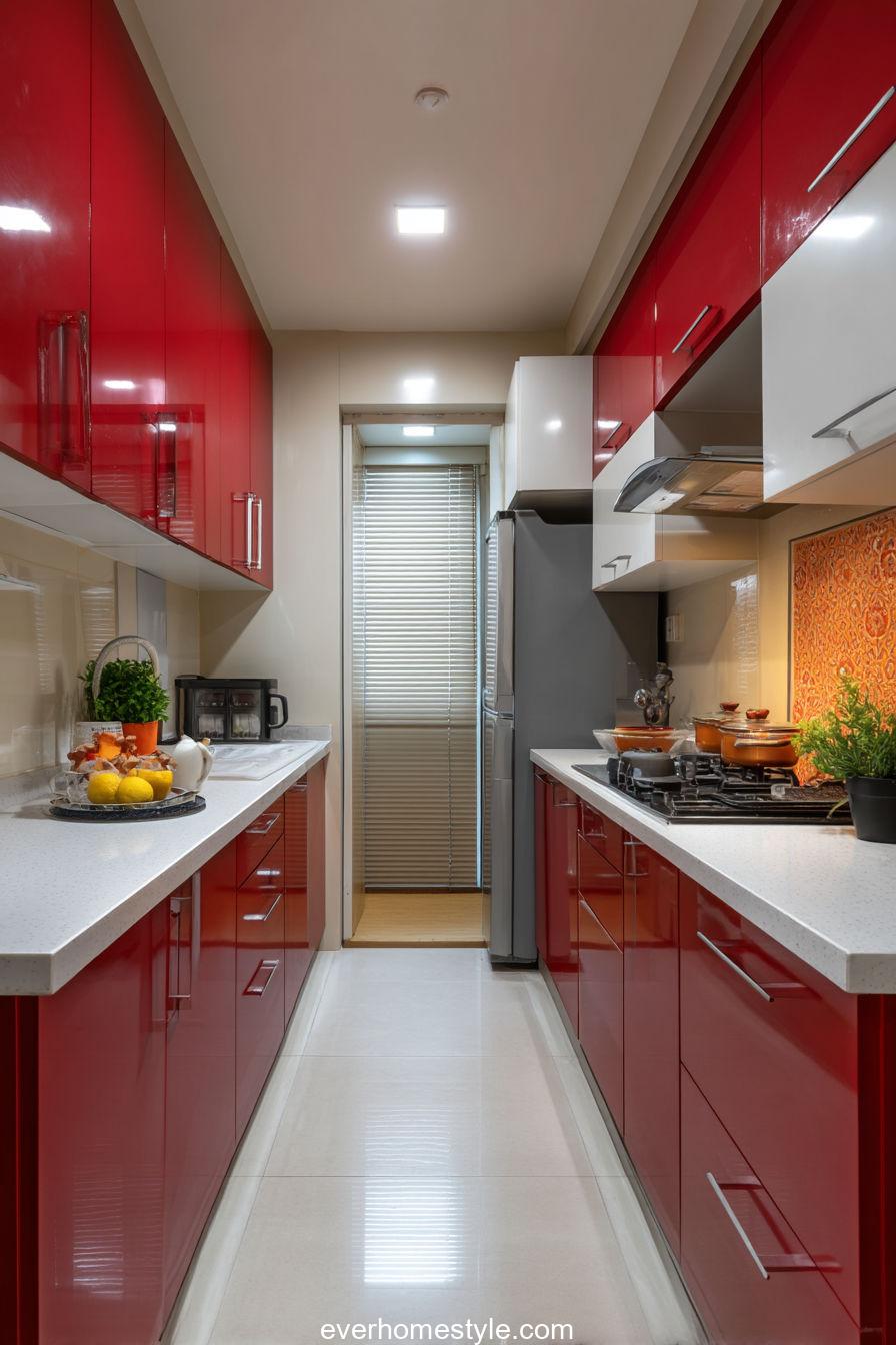 Small Modular Indian Kitchen