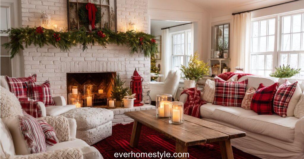 living room christmas decor ideas
