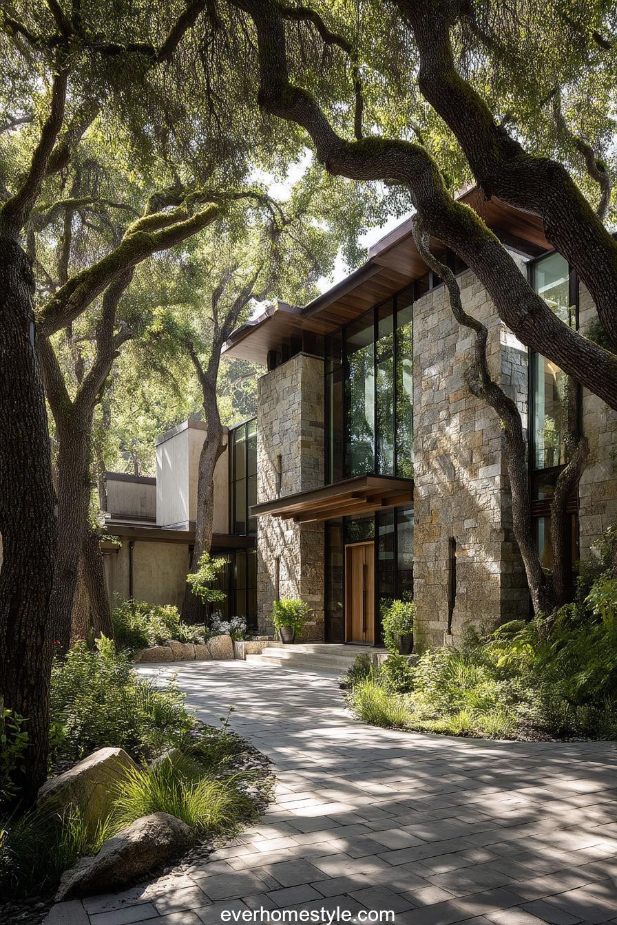 Sierra Grove Mansion full exterior