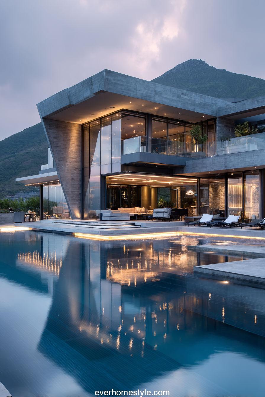 Aurora Ridge Mansion full exterior