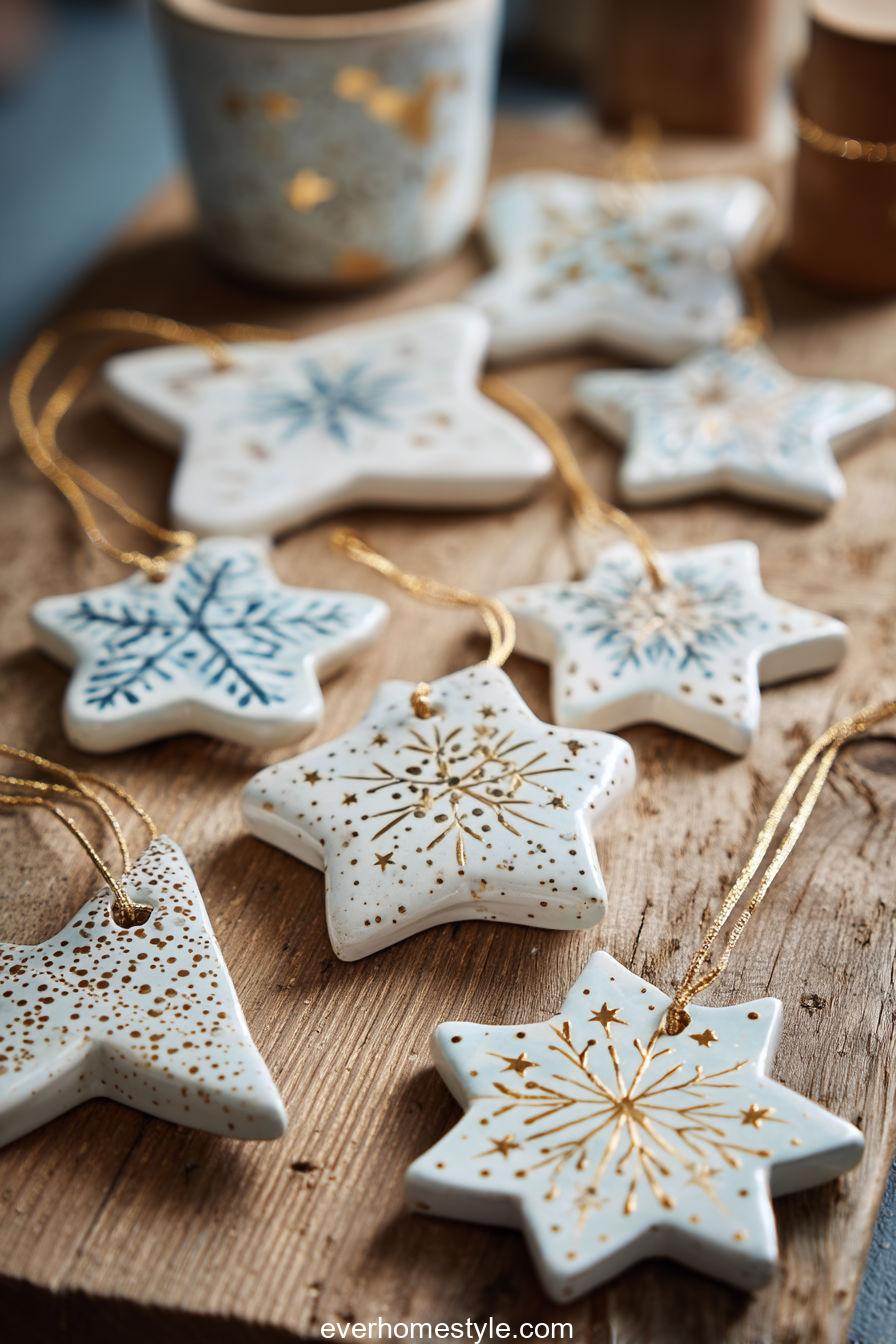 Hand-Painted Christmas Ornaments