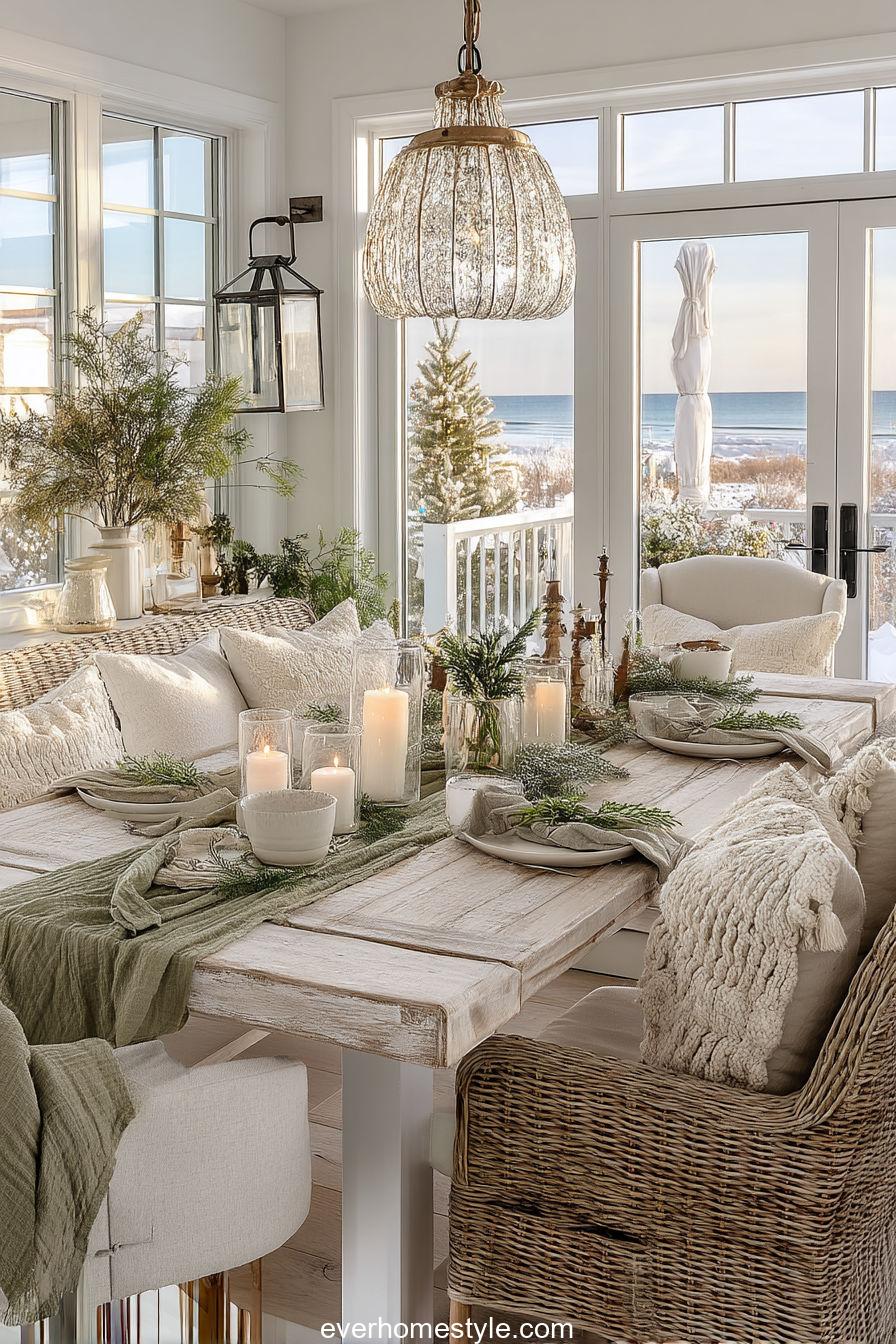 Minimal Scandinavian Table Setup