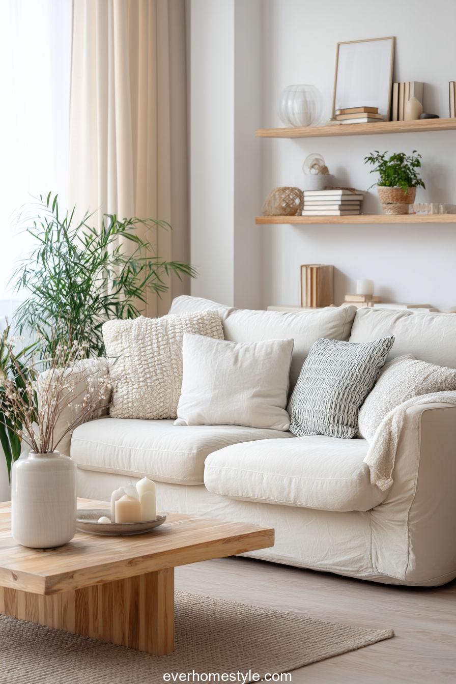 Bright Natural Living Room