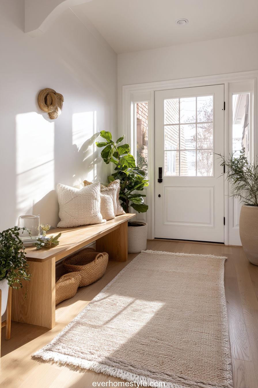 Bright Entryway Design